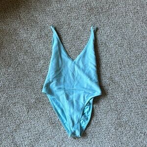 Billabong Backless Swimsuit Blue - M